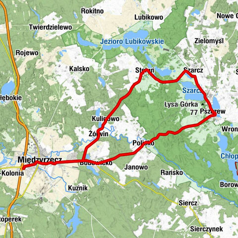 Kaplica pw. Pierwszych Męczenników Polski - Góra Szubieniczna - Wzgórze Napoleońskie - Kościół pw. św. Marii Magdaleny