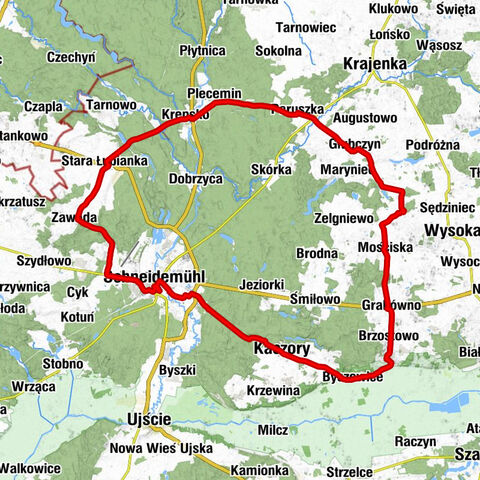 Most Zygmunta Starego - Kościół pw. Świętego Stanisława Kostki - Parafia pw. św. Antoniego z Padwy - Piła