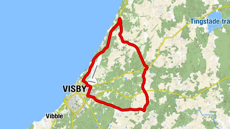 Gotlands kommun - Bro - Visby - Snäckgärdsbaden