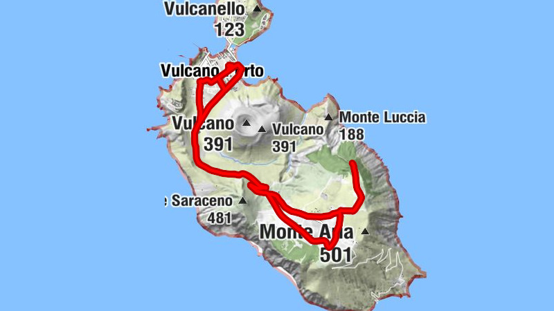 Chiesa Maria Santissima del Rosario - Vulcano Porto - Monte Aria - Il Faraglione