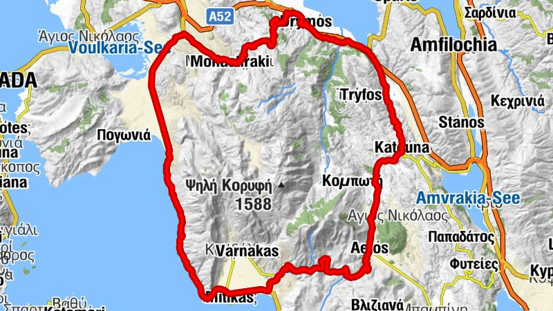 Κοινότητα Μοναστηρακίου - Άγιος Κοσμάς του Αιτωλού - Άγιος Σπυρίδωνας - Πάλαιρος