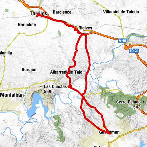 Torrijos - Guadamur - Albarreal de Tajo