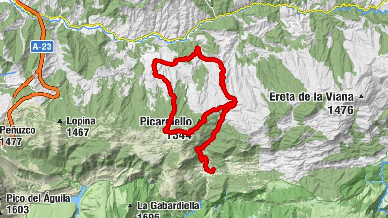 Gésera - Collado de Sierrahún - Restaurante Ortas Albas - Picardiello