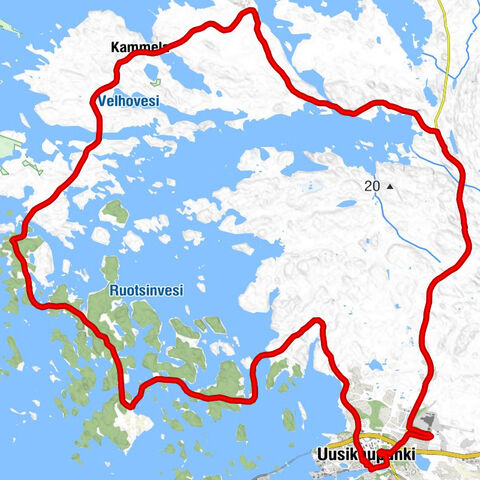 Uusikaupunki - Hakoinen - Suurikkala - Torlahti