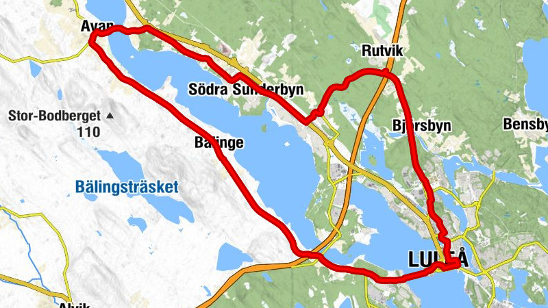 Luleå C - Missionskyrkan - Nederluleå kyrka - Stadsökyrkan