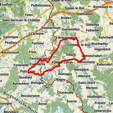 Petit-Croix - Église de la Nativité-de-Notre-Dame - Le Relais d'Alsace - Église Notre-Dame-de-la-Paix