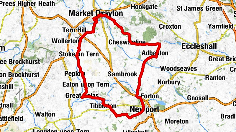 Market Drayton Methodist Church - St John the Baptist - All Saints,Tibberton - Market Drayton
