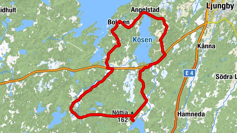 Extorp - Balkö - Ränte - Nöttja kyrka