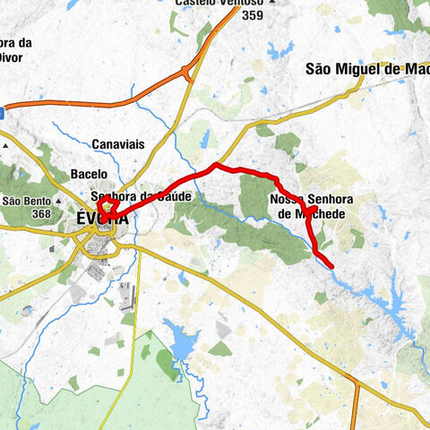 Ponte sobre a Ribeira de Machede - igreja Paroquial de Nossa Senhora de Machede - A Ponte do Degebe - Machado