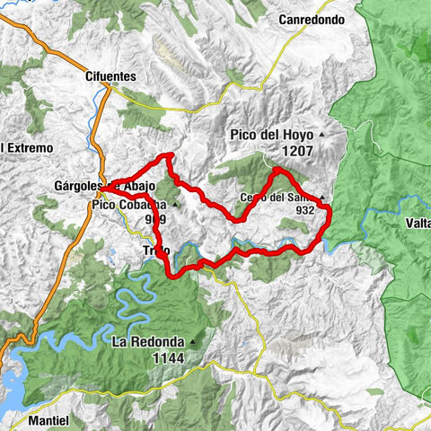 Gárgoles de Abajo - Sotoca de Tajo - Carrascosa de Tajo - Trillo