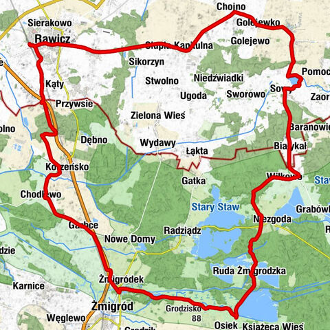 Rawicz - Parafia rzymskokatolicka pw. Podwyższenia Krzyża Świętego - Grodzisko