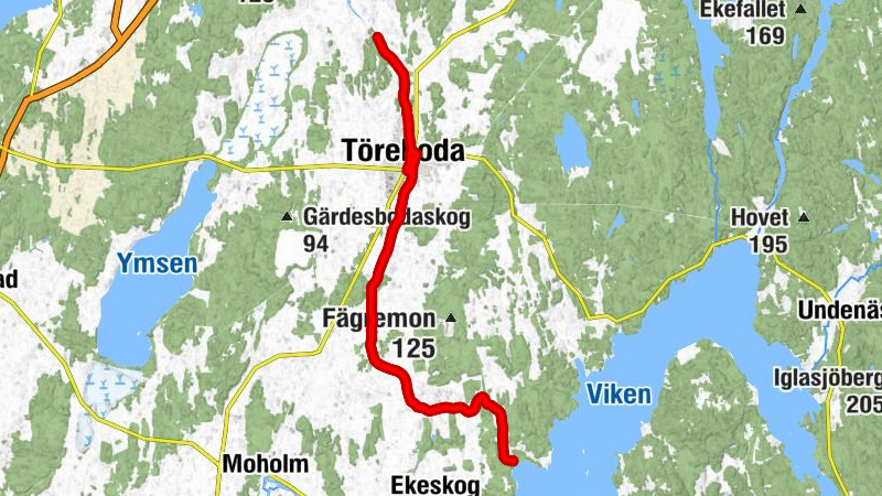 Tåtorp - Vassbacken - Fuhua Kina Restaurang - Töreboda
