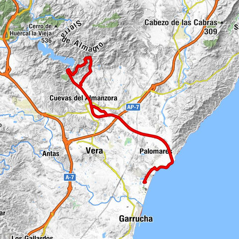 Vera Playa - Arnilla - La Portilla - Cuevas del Almanzora