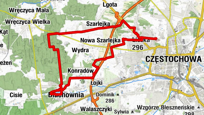 Częstochowa - Liszka - Blachownia - Kościół pw. Świętego Franciszka z Asyżu