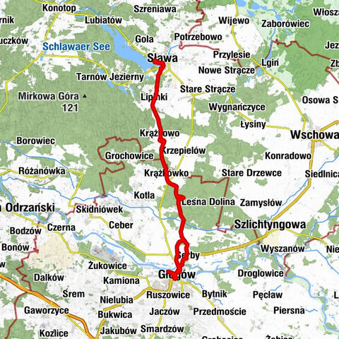 Głogów - Kościół poewangelicki pw. Miłosierdzia Bożego - Kościół pw. św. Michała Archanioła - Jałowiec