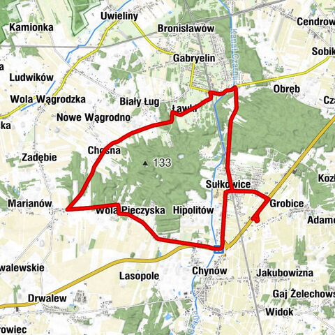 Nowe Grobice - Sułkowice - Henryków