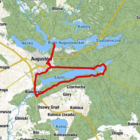 Osiedle Polanica - Augustów - Sajenek - Stary Młyn