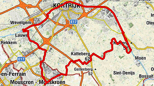 Mouscron - Moeskroen - Kapel Meulemeester - Katteberg