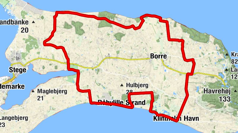 Risbæk Huse - Magleby - Keldby Kirke - Portofino