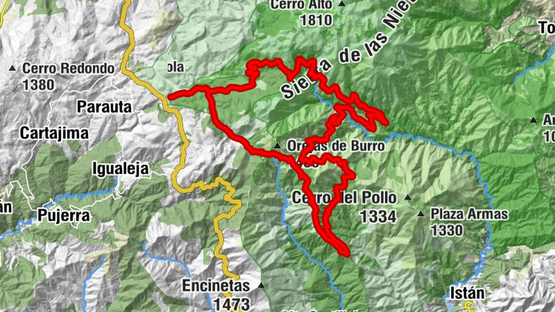 Igualeja - Fuenfria Alta - Cabreriza - Tolox