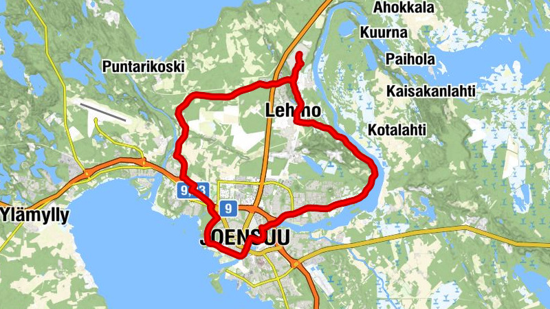 Kylmäoja - Joensuu - Lehmo - Lehmon evl. seurakuntatalo