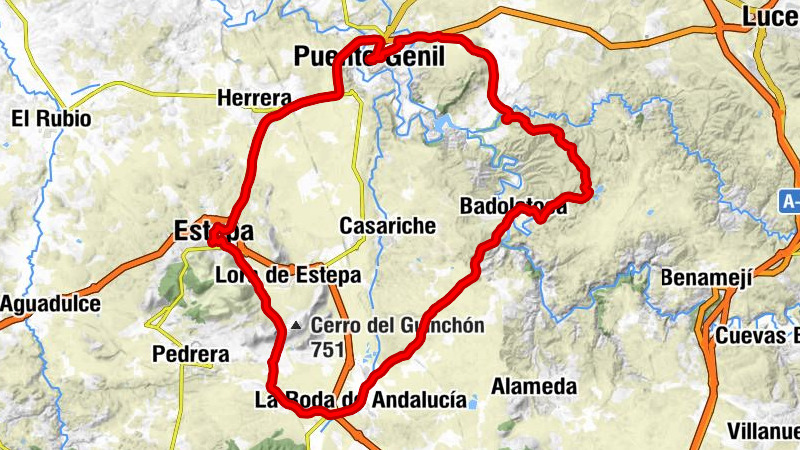 Estepa - La Bodeguita - Ermita de Santa Ana - Convento de las Hermanas de la Cruz