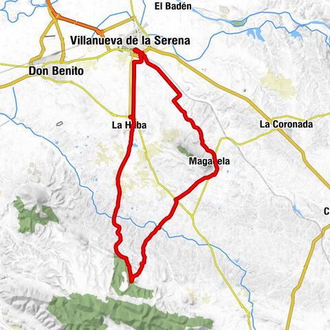 Villanueva de la Serena - La Haba - Magacela