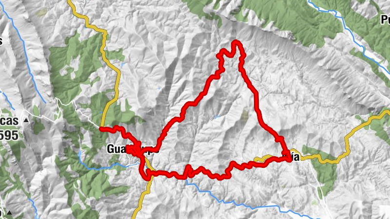 Guadalupe - Olivar del Río - Alía - La Calera