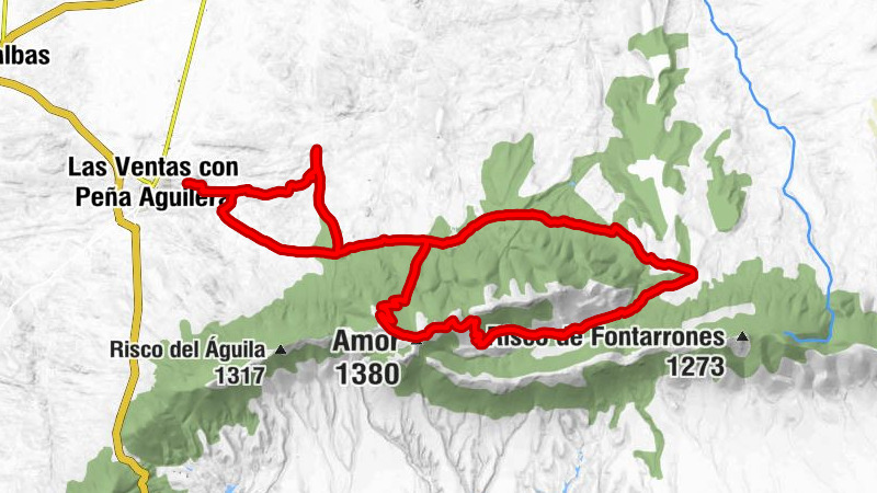 Ermita Nuestra Señora del Águila - Cerro del Águila - Convento del Castañar - Amor