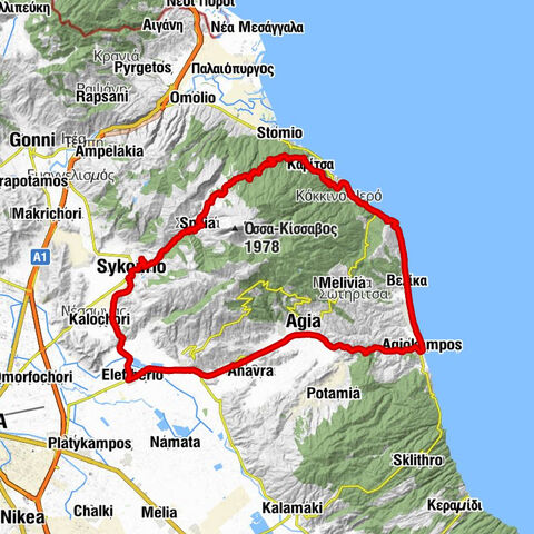 Συκούριο - Το Μπαλκόνι του Κισσάβου - Ο Μάνθος - Άγιος Συμεών