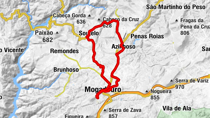 Mogadouro, Valverde, Vale de Porco e Vilar de Rei - Igreja de Santa Maria de Azinhoso - Capela de Nossa Senhora da Saúde - Igreja da Misericórdia