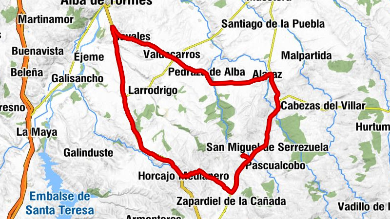Diego Álvaro - Alaraz - Pedraza de Alba - Valdecarros