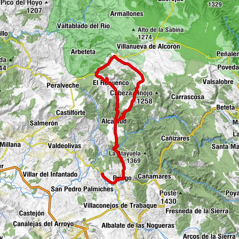Vega Cesma - Priego - Alcantud - El Pozuelo