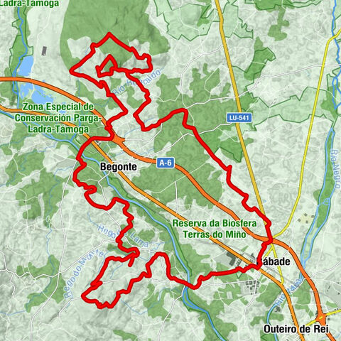 Igrexa de Santa María de Saavedra - Fonte Filloa - Altide - Igrexa de Santiago de Illán