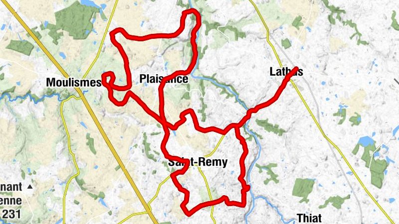 Lathus - Église Saint-Maurice - Plaisance