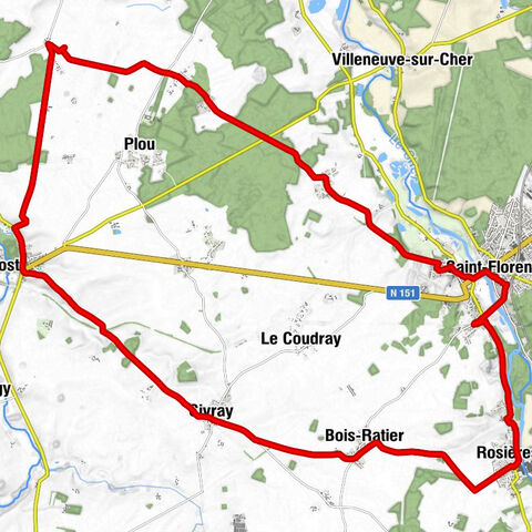 Plou - Église Saint-Albert - Église Saint-Pierre - Chârost