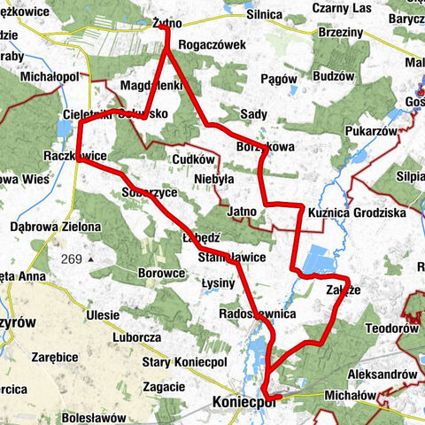 Słowik - Koniecpol - Kościół pw. Świętego Michała Archanioła (stary)