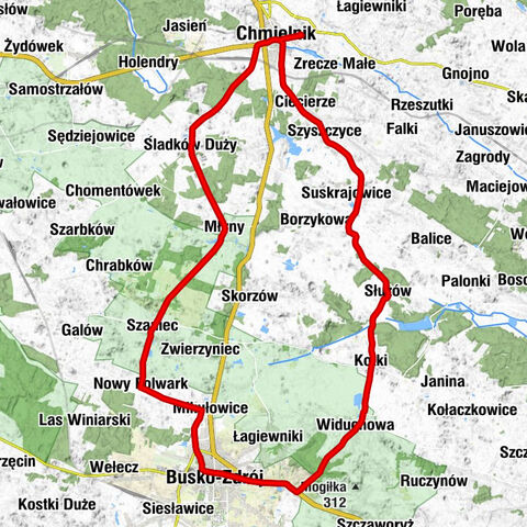 Kaplica cmentarna - Kościół pw. Niepokalanego Poczęcia Najświętszej Marii Panny - Bar Rondo