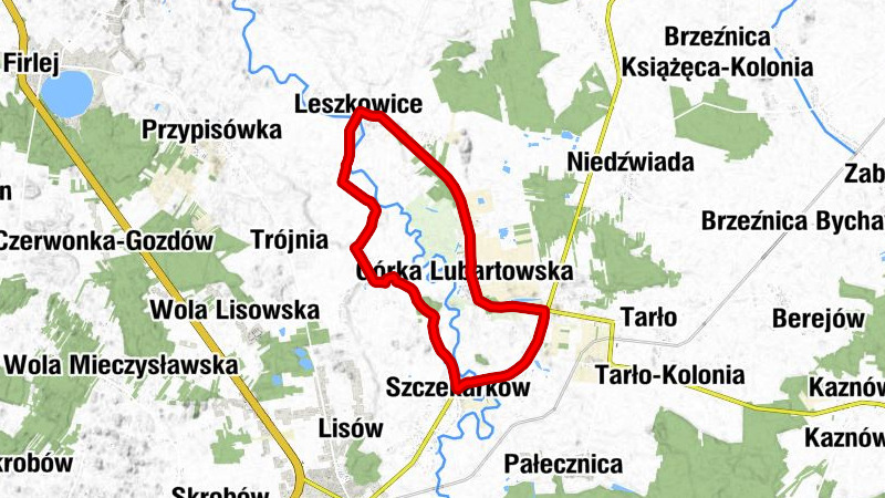 Pałecznica-Kolonia - Kościół pw. Świętego Józefa Oblubieńca NMP i Świętego Jana Chrzciciela w Leszkowicach - Górka Lubartowska