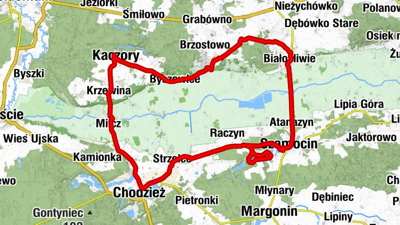 Kaczory - Kościół pw. św. Andrzeja Boboli - Kościół pw. św. Apostołów Piotra i Pawła - Kościół pw. Matki Boskiej Królowej Polski