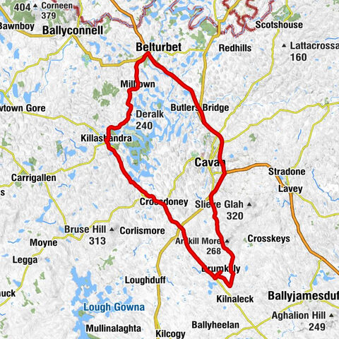 Drumkilly - Derragarra Inn - St. Patrick's Church Milltown - Ballintemple Church of Ireland