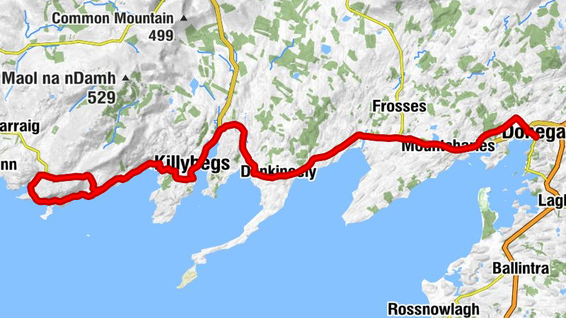 Donegal - Dunkineely Methodist Church - Eamonn Byrne Memorial - Saint Cartha's Church