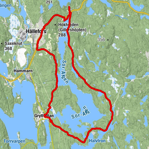 Sikfors - Svanvik - Grythyttan - Hällefors