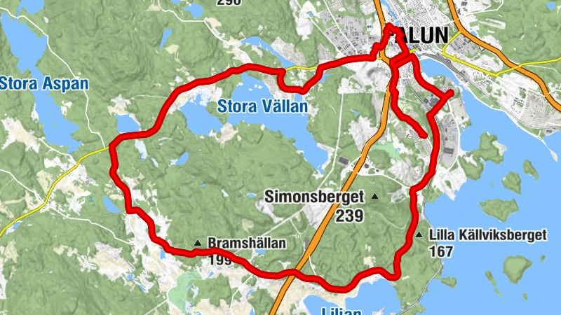 Falu kommun - Galgberget - Falun - Sankt Örjans kapell