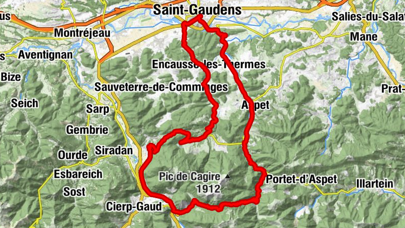 Saint-Gaudens - Église de la Nativité-de-la-Sainte-Vierge de Ger - Église Sainte-Marguerite - Église Saint-Fiacre