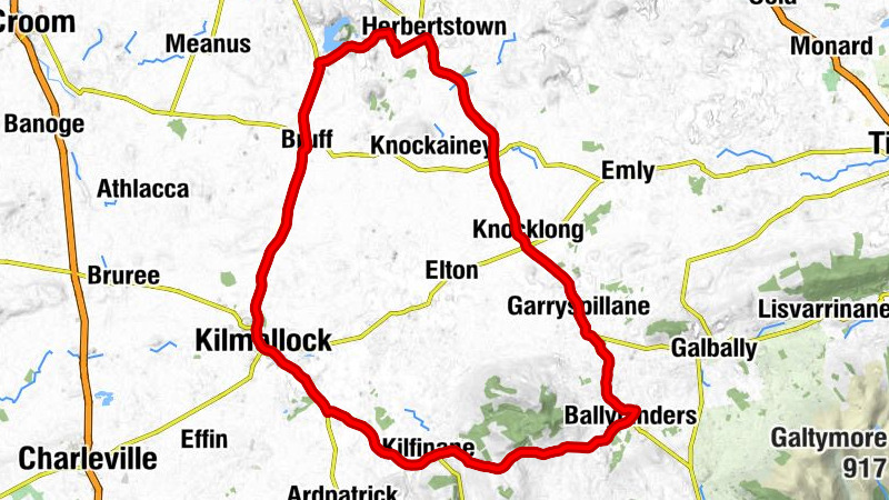 Ballylanders - K17 Bistro - Bruff Church - Ballingaddy Church