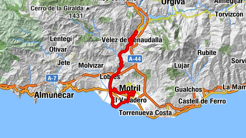 Motril - El Varadero - Santa Adela - Playa de Poniente