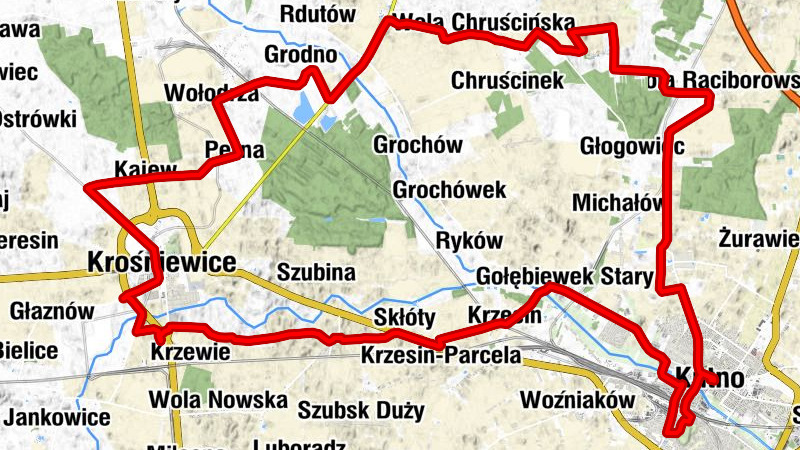 Kutno - Kościół parafialny pw. św. Floriana - Krośniewice