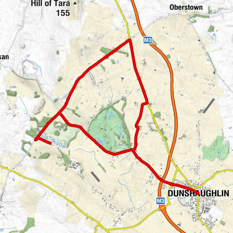 Dunshaughlin - Clusker Wood - Belpere Cross - Corballis