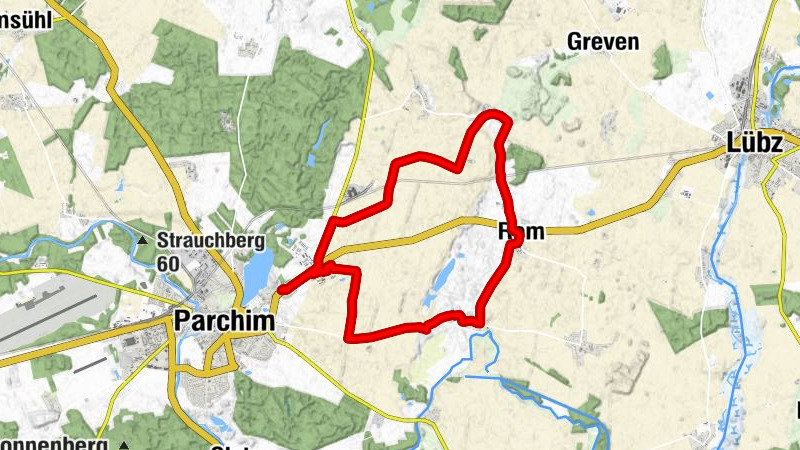 Parchim - Paarsch - Rom - Lancken